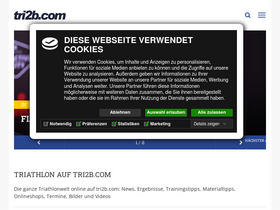'tri2b.com' screenshot