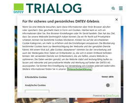 'trialog-magazin.de' screenshot