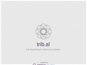 'trib.al' screenshot
