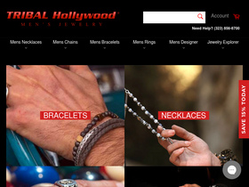 'tribalhollywood.com' screenshot