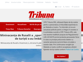 'tribuna.ro' screenshot