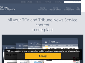 'tribunecontentagency.com' screenshot