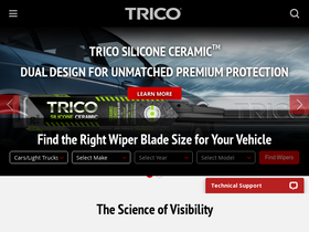 'tricoproducts.com' screenshot