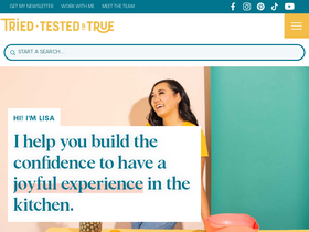'triedtestedandtrue.com' screenshot