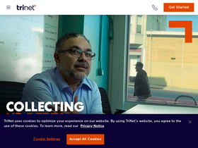 'trinet.com' screenshot