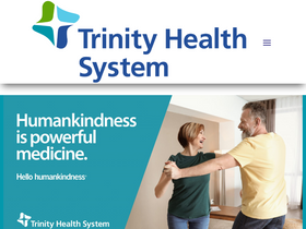 'trinityhealth.com' screenshot