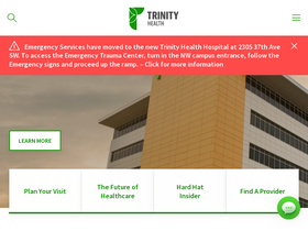 'trinityhealth.org' screenshot