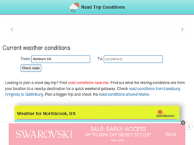 'tripconditions.com' screenshot