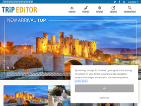 'tripeditor.com' screenshot
