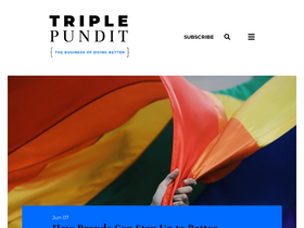 'triplepundit.com' screenshot