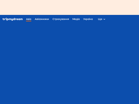 'tripmydream.ua' screenshot
