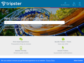 'tripster.com' screenshot
