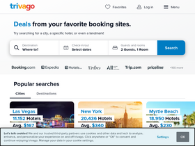 'trivago.com' screenshot