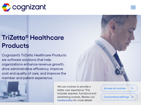 'trizetto.com' screenshot