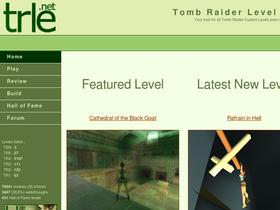 'trle.net' screenshot