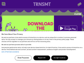 'trnsmtfest.com' screenshot