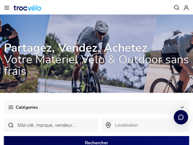 'troc-velo.com' screenshot