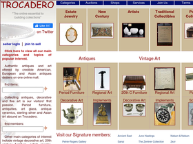 'trocadero.com' screenshot