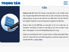 'trongtanvn.com' screenshot