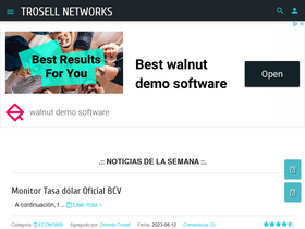 'trosell.net' screenshot
