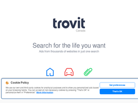 'trovit.ca' screenshot