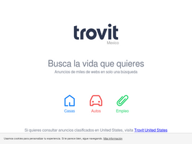 'trovit.com.mx' screenshot