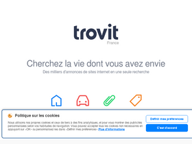 'trovit.fr' screenshot