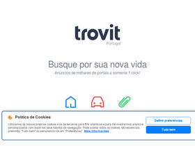'trovit.pt' screenshot