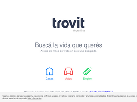 'trovitargentina.com.ar' screenshot