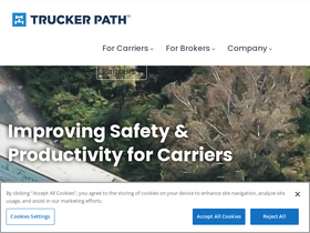 'truckerpath.com' screenshot