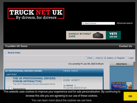 'trucknetuk.com' screenshot