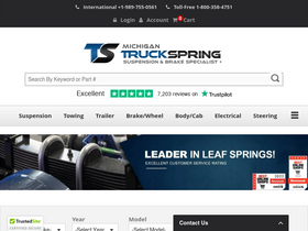'truckspring.com' screenshot