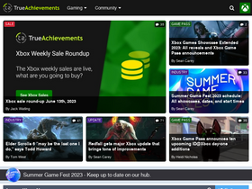 'trueachievements.com' screenshot