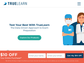 'truelearn.com' screenshot
