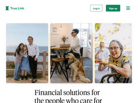 'truelinkfinancial.com' screenshot