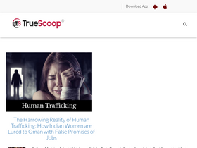 'truescoopnews.com' screenshot