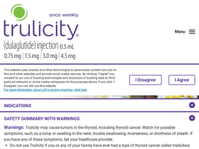 'trulicity.com' screenshot