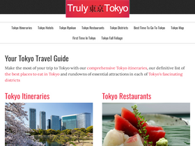 'trulytokyo.com' screenshot