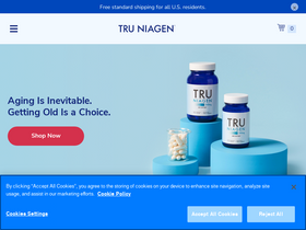 'truniagen.com' screenshot