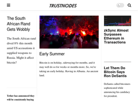 'trustnodes.com' screenshot