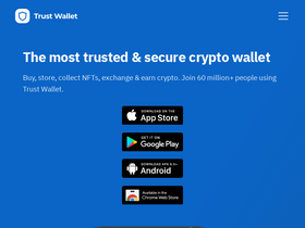 'trustwallet.com' screenshot
