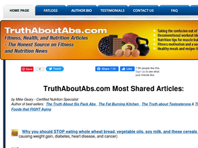 'truthaboutabs.com' screenshot