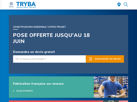 'tryba.com' screenshot