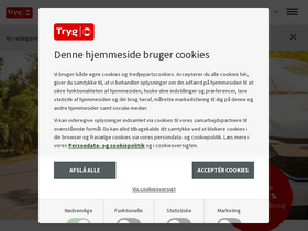 'tryg.dk' screenshot