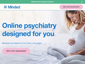 'tryminded.com' screenshot
