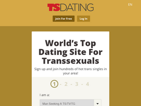 'tsdating.com' screenshot