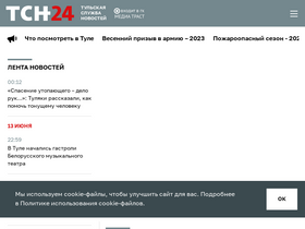 'tsn24.ru' screenshot