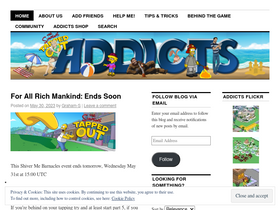 'tstoaddicts.com' screenshot