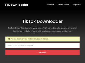 'ttdownloader.com' screenshot