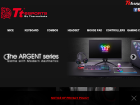 'ttesports.com' screenshot